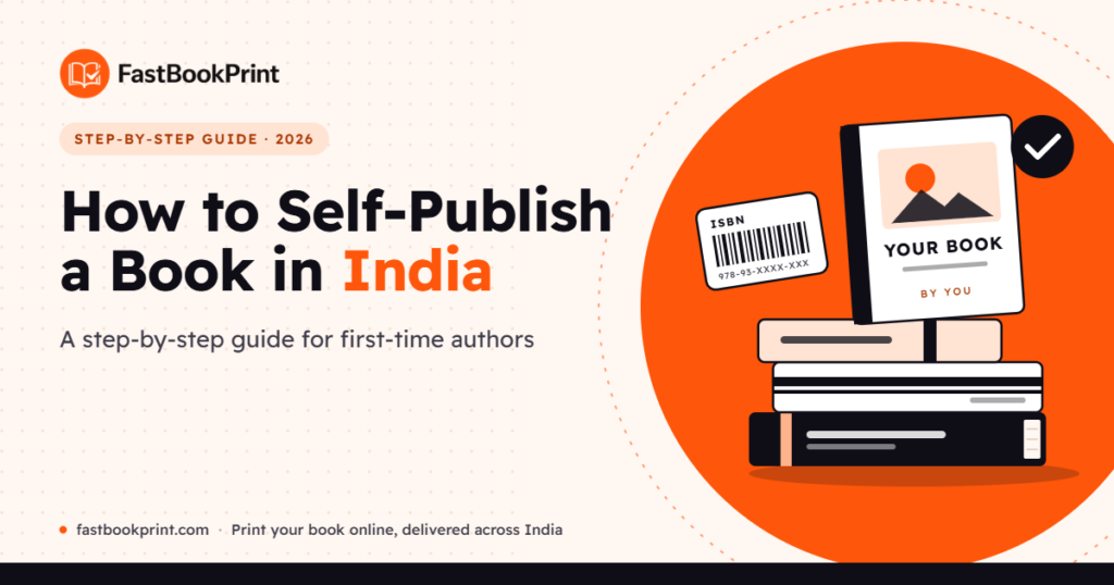 how to self-publish a book in India